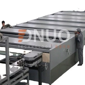 FRP fiberglass fiber gelcoat flat sheet production line (for truck body and refrigerated truck)
