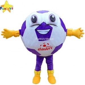 Funtoys CE Soccer Football Custom Mascot Costume Basketball Funny Cosplay Mascotte Carnival Fancy Party Dress