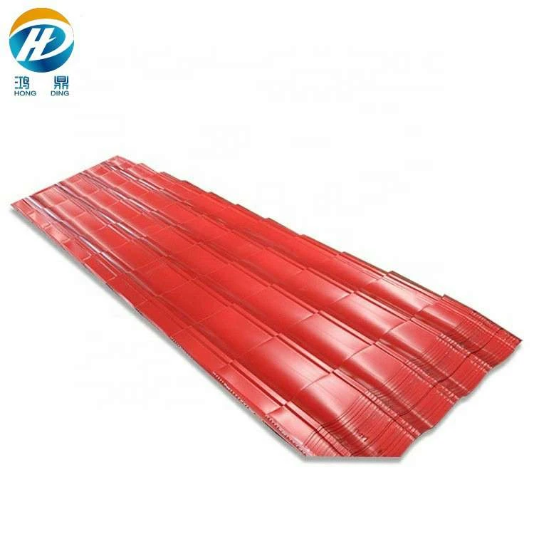 galvanized corrugated metal roofing sheethot dip 55%  zink coated steel