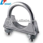 Galvanized u saddle clamp,pipe u bolt clamp,u type pipe clamp C15