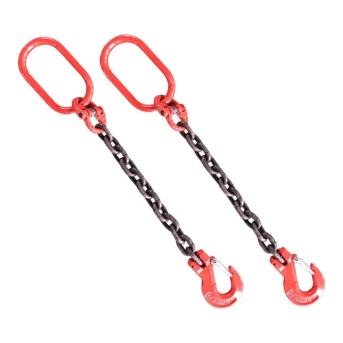 Gantry Crane Lifting Rig Device Steel Roller Lifting Chain Sling