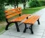 Import garden bench outdoor long cast iron bench from China