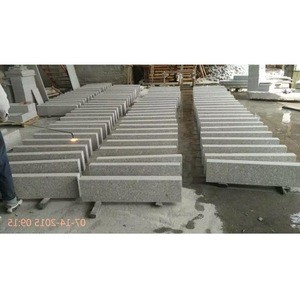 German curbstone B6 type Granite kerbs with all sides flamed