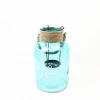 Glass Candle Lantern vase With Rope Handle
