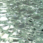Glass panel for furniture cut to size