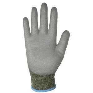 GLOVEMAN 13 gauge aramid fiber fireproofing gloves anti cut 5 construction gloves