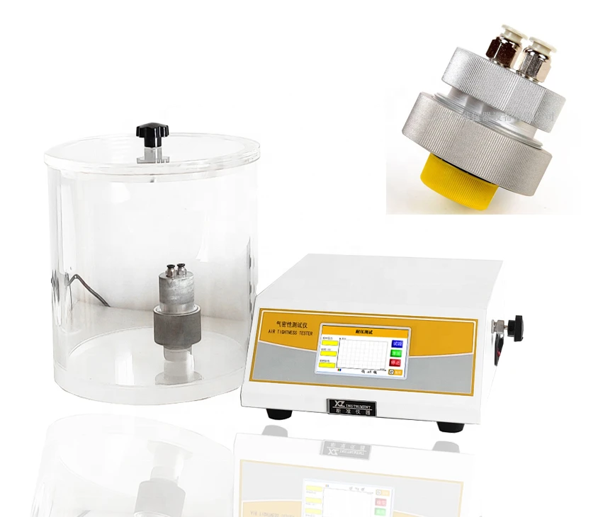 GMP ASTM D3078 Plastic Bottle and Vacuum Packaging Leak Testing Machine, Air Negative Pressure Leakage Tester