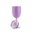 Goblet tumbler wine glass insulated stainless steel cup