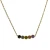 Import Gold Plated  Stainless Steel Necklace With Colorful Smile Face Fashion Jewelry from China
