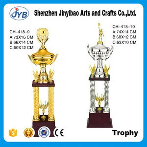 Gold /silver attractive victory goddess sports match trophy