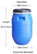 Good Quality 40l plastic drum, drums plastic water