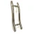 Import Good quality glass door bathroom polished S type stainless steel pull handles from China