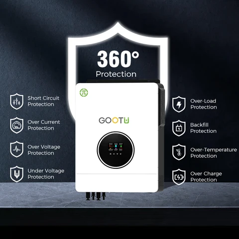 Buy Gootu 48v To 220v Dc Ac Inverter Converter Pure Sine Wave 10kw ...