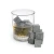 Import Granite whiskey stone | whisky cube stone | chilling stone 9pcs/box and velvet bag , OEM box logo acceptance from China