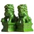 Import Green color tri-coloured glazed pottery of the Tang Dynasty Fu Statue Home Decoration Classic Chinese Fengshui Foo Dog from China