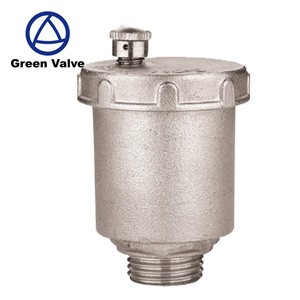 Green Guten-Top 57-3 Material Brass body chrome platerd Air release Valve Automatic Brass Air Vent Valve Made in Yuhuan