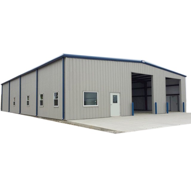 H Section Steel Structure Galvanized Industrial Construction Prefabricated Warehouse Shed