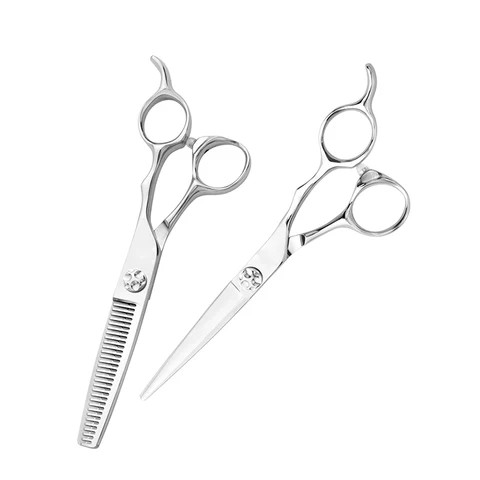 Hair Scissors Set 6 Inch Cutting Thinning Styling Tool Salon Hairdressing Shears