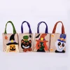 Halloween Jute Bag Tote Style for Home Decoration