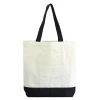 Handle shoulder full printing Custom logo recycled shopping cotton canvas bag