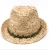 Import Handmade customized fedora hat straw traveller straw hat from China