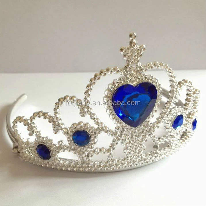 HBN-1447RB Princess birthday party tiara crown 6colors