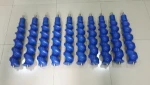 HDPE/LDPE extruder single screw barrel / plastic & rubber machine parts
