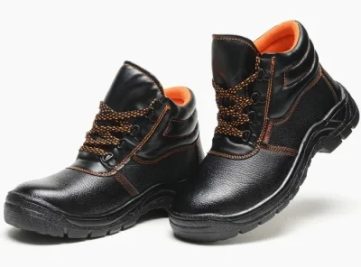 Heavy Steel Toe Cap Genuine Leather Security ESD Men Safety Work Protective Boots
