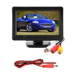 hidden cameras 3.5 inch 4.3INCH support two ways video input car rear view mirror