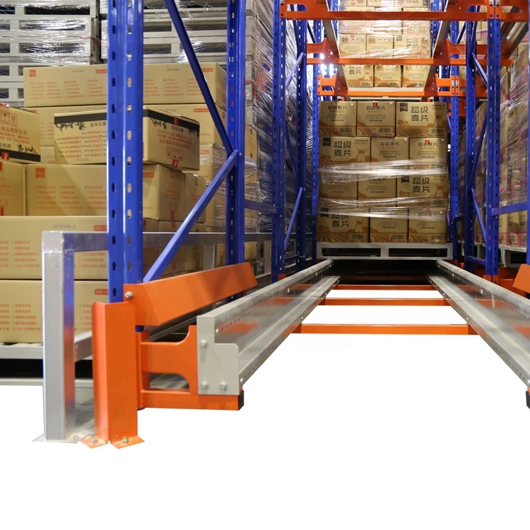 High Density Automated Warehouse Storage FIFO & FILO Pallet Shuttle Rack