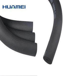 high density flexible air conditioning pipe insulation rubber foam tube