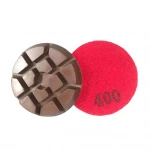 High Effective Disc Tool 400 mesh 3 Inch resin bond Stone Abrasive High Effective Disc Tool Diamond Floor Polishing Pad