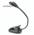 Import High power rechargeable Flexible led clip on reading battery powered book light from China