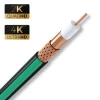 High quality 75ohm communication cable/rg6 coaxial cable/quad shield rg6