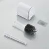 High Quality Bathroom Rubber cleaning household handheld silicone toilet brush
