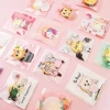 High quality Cartoon Self-Adhesive Bakery Packaging Cookie Snack Candy Plastic Bags For Wedding Party Gift