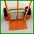 Import high quality cheap price hand truck Garden Tool Trolley steel platform hand carry trolley cart HT1805 transport hand trolleys from China
