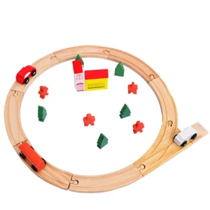 High quality children game Accessories Set railway train track toy