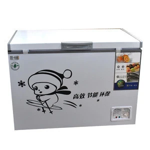 high quality compressor deep chest  freezer 300l from China