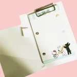 High quality custom  PVC leather clipboard