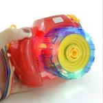 High quality Cute Bubble Music light Camera Non Toxic Toys Bubble Toy