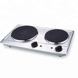 High Quality Desktop Stainless Steel Double Hot Plate