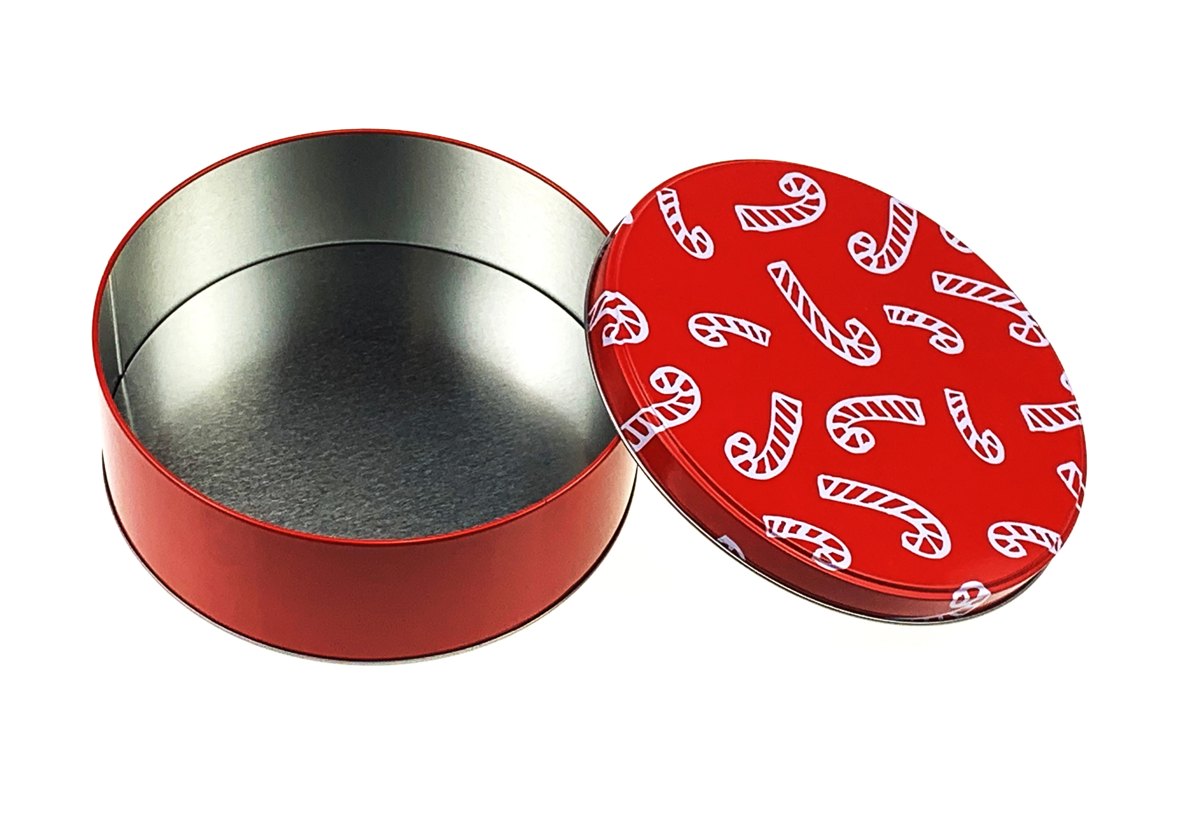 High quality durable using various  food grade for cookies christmas tin cans