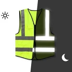 High Quality Free Sample Reflective Safety Vest Jacket Clothing