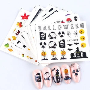 High quality Ghosts   Halloween nail art stickers for nail art designs