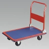 high Quality Material Handling Tool Cart foldable mobile hand truck for warehouse/4 wheel platform cargo trolley for transport
