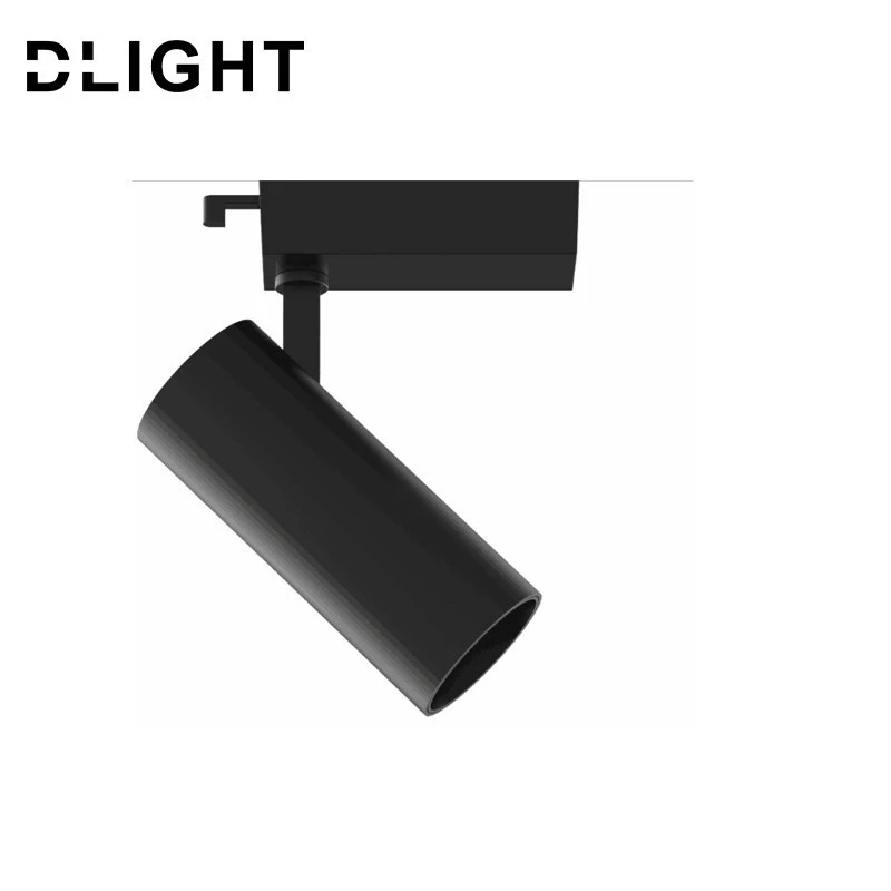 High quality mini size  28mm led track light 3w/1w for show and Jewelry display,mini spot led track light for museum use