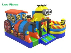 High Quality  Minion Design  Inflatable Bouncer  Kids Funny Jumping Castle With Good Service
