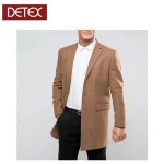 High Quality New Look Camel Winter Wool Fabric Men Overcoat Woven Wool Fabric FOr Winter Overcoat