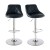 Import High Quality PU Leather Back and Seat Bar Chair Chromed Base and Gas Lift Chair from China